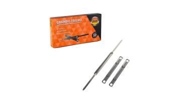 Grampo Trilho Metal Leonora Jocar Office Cx/50 - 93037