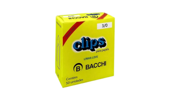 Clips 3/0 Cx 50 Unid Bacchi - 608077