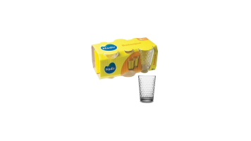Copo Vidro Jogo C/6 Batuque 265ml Nadir