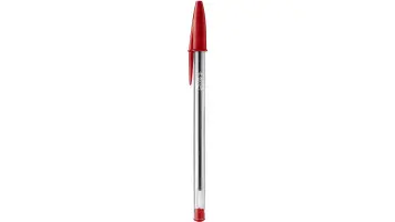Caneta Bic Cristal 1.0 Vermelha Unid