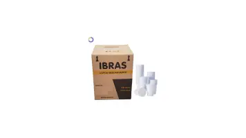 Copo Descartável Ps 180ml Ibras Branco Cx C/25 Pcts