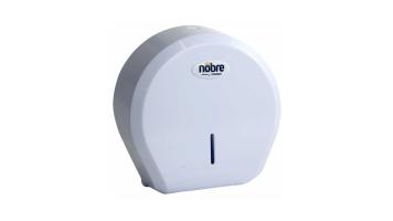 Dispenser Papel Higienico Rolão Branco Nobre Simples Branco/cinza New Classic 300/500mt - 40000