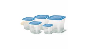 Pote Conj Mantimento Quadr 5pçs Erca 2205