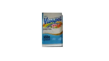 Papel Toalha Interf Branco Extra Vivapel 20x21cm C/1000f