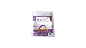 Prato Desc 21cm Raso  Br Pc/10unid Bellocopo - Prb-21