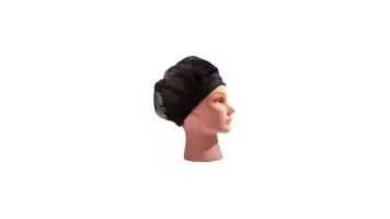 Touca Rede Oxford Preta So Uniformes