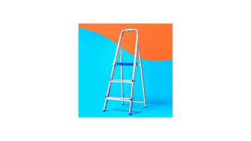 Escada Aluminio 3 Degraus Mor - 005106