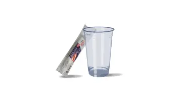 Copo Descartável Pp 770ml Verocopo Transparente Pct/25 Unid