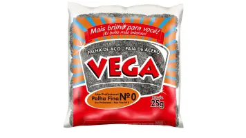 Esponja Palha De Aco N.0 25g Vega