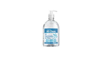 Alcool Gel 70% Neutro 500g Pump All Clean Audax
