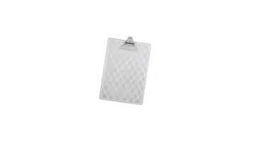 Prancheta Acrilica Prendedor Plastico Cristal Maxcril