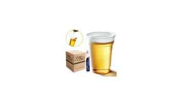 Copo Descartável Ps 500ml Verocopo Transparente Cx/20 Pcts