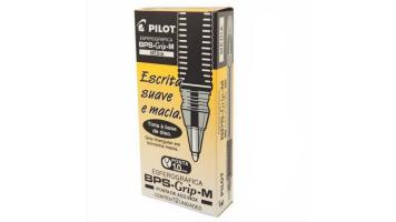 Caneta Pilot Bps Grip 1.0 Preta Cx/12