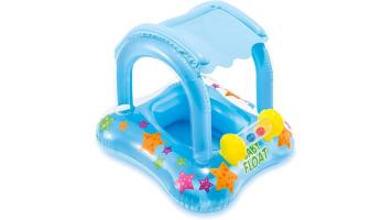 Boia Bote C/ Cobertura E Para-sol Azul - 1618