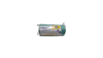 Saco Lixo  50l Rolo Verde Lipack C/55 Unid Economico