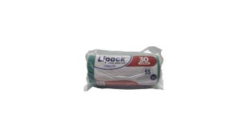 Saco Lixo  30l Rolo Verde Lipack C/55 Unid Economico