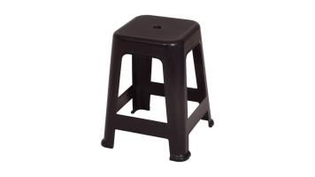 Banqueta Plast Mor Preta