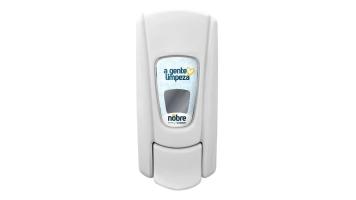 Dispenser Saboneteira C/ Reserv Branco Nobre 800ml Branco/branco - 40576