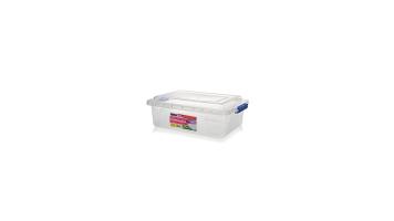 Caixa Organiz Baixa 17l C/trava Erca - 1318